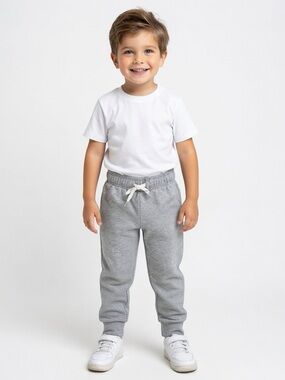 Carter's Light Gray Boys’ Sweatpants - Size 5/5A